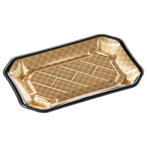 エフピコ 寿司容器 美彩 本体 2-4 本市松 50枚/袋(ご注文単位18袋)【直送品】