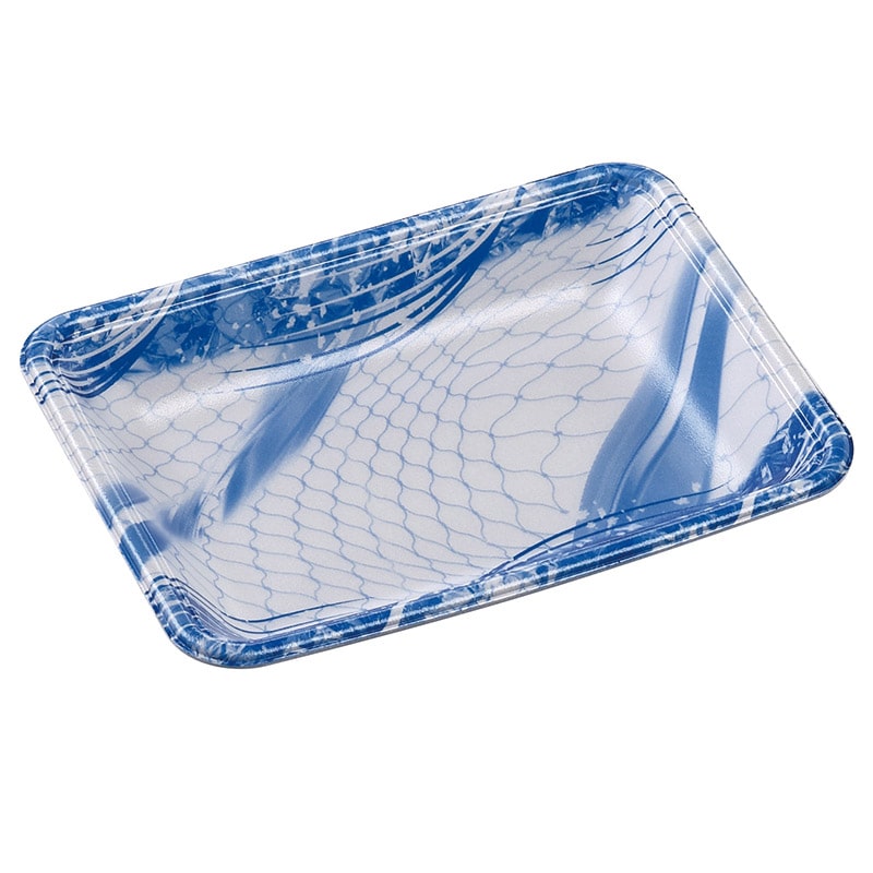 エフピコ 発泡トレー容器 FLB-A15-30 海氷青 100枚/袋（ご注文単位18袋）【直送品】