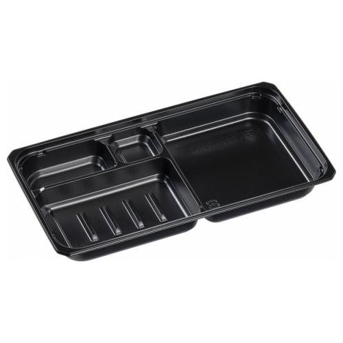 エフピコ 弁当容器　内装（中皿） UT28-15-N2 黒 50枚/袋（ご注文単位12袋）【直送品】