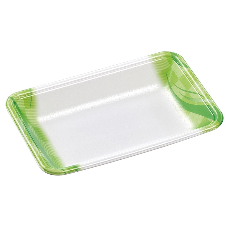 エフピコ 発泡トレー容器 FLB-A13-30 涼香緑 100枚/袋（ご注文単位18袋）【直送品】