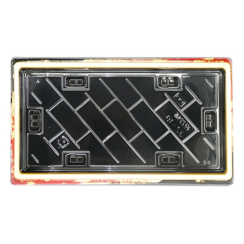 エフピコ 寿司容器 祝賀桶 本体 32-19 21貫 おとぎ赤 10枚/袋(ご注文単位24袋)【直送品】