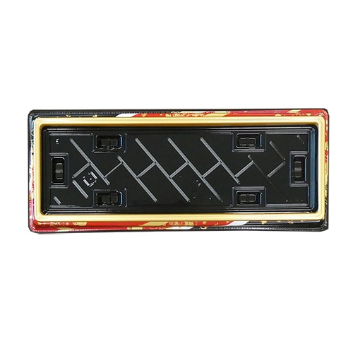 エフピコ 寿司容器　祝賀桶　本体 35-14　16貫 おとぎ赤 50枚/袋（ご注文単位6袋）【直送品】