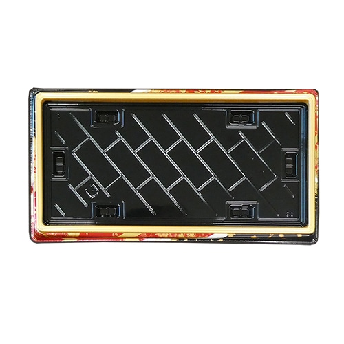 エフピコ 寿司容器　祝賀桶　本体 35-19　24貫 おとぎ赤 10枚/袋（ご注文単位20袋）【直送品】