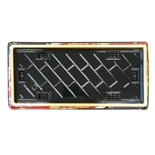 エフピコ 寿司容器　祝賀桶　本体 38-19　27貫 おとぎ赤 10枚/袋（ご注文単位10袋）【直送品】