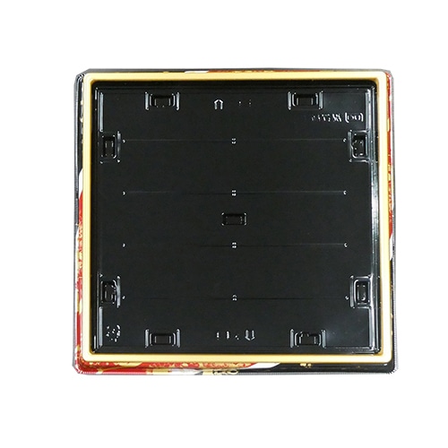 エフピコ 寿司容器　祝賀桶　本体 35-35 おとぎ赤 10枚/袋（ご注文単位10袋）【直送品】