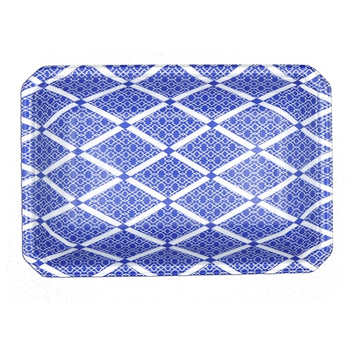 エフピコ 汎用トレー DFV-18-12（30） ひし格子青 100枚/袋（ご注文単位21袋）【直送品】