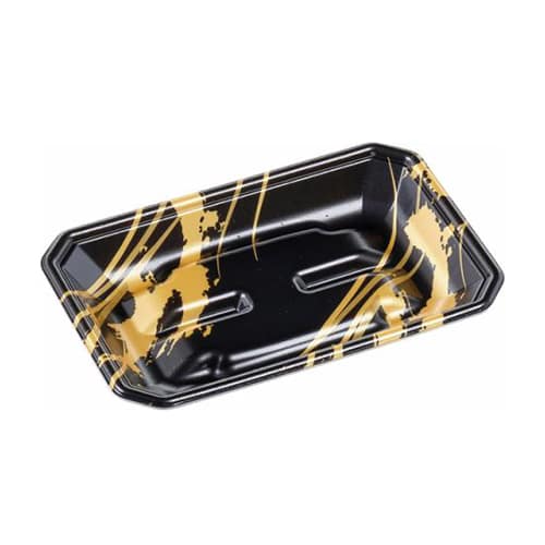 エフピコ 鮮魚用トレー FLステージ 20-13（25） 線ふで金 100枚/袋（ご注文単位16袋）【直送品】