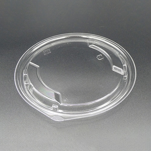 エフピコ 麺容器 ホット麺 内嵌合低蓋 T-ホット麺17 OPS L 50枚/袋(ご注文単位15袋)【直送品】