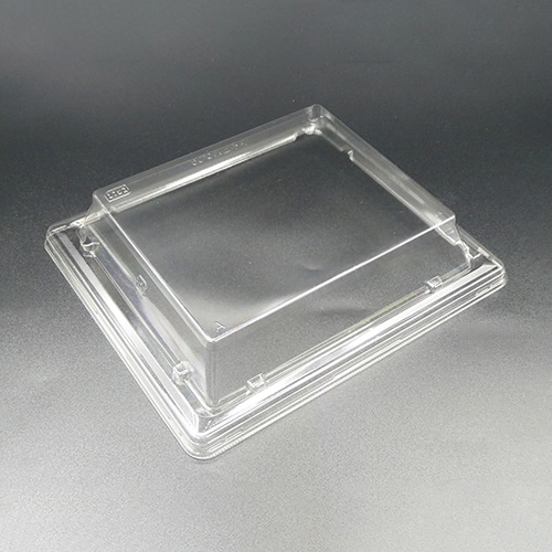 エフピコ 刺身容器 長角皿 嵌合蓋 T-長角皿19-17 50枚/袋（ご注文単位16袋）【直送品】
