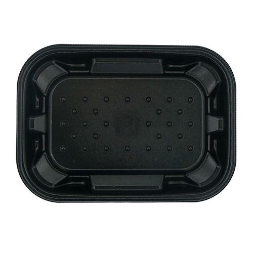 エフピコ 弁当容器 MFPエルア 本体 19-13 黒 50枚/袋(ご注文単位24袋)【直送品】