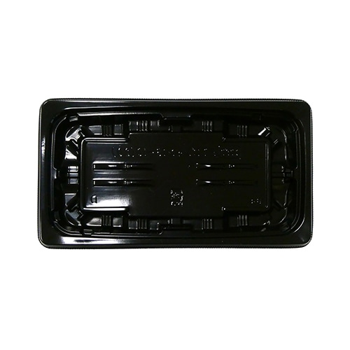 エフピコ 惣菜容器 FTプレイン 本体 18-10(20) 黒 50枚/袋(ご注文単位24袋)【直送品】