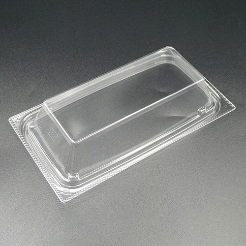 エフピコ 惣菜容器 プレイン 内嵌合高蓋 T-プレイン18-10内嵌高蓋OPS H 50枚/袋(ご注文単位24袋)【直送品】