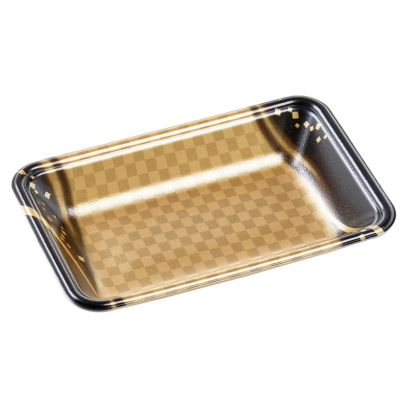 エフピコ 発泡トレー容器 FLB-A13-30 波格子金 100枚/袋（ご注文単位18袋）【直送品】