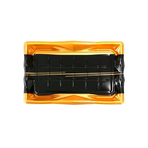 エフピコ 寿司容器 氷河 本体 3-9 かさね金 10枚/袋(ご注文単位30袋)【直送品】