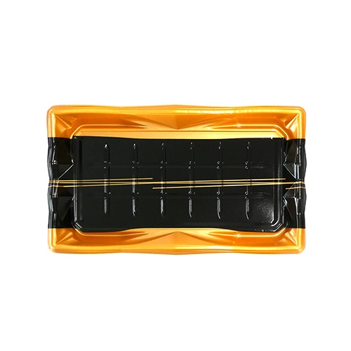 エフピコ 寿司容器 氷河 本体 3-10 かさね金 10枚/袋(ご注文単位30袋)【直送品】