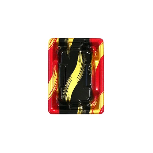 エフピコ 太巻き寿司容器　Sステ巻台　本体 15-11R はけ嵐赤 50枚/袋（ご注文単位20袋）【直送品】