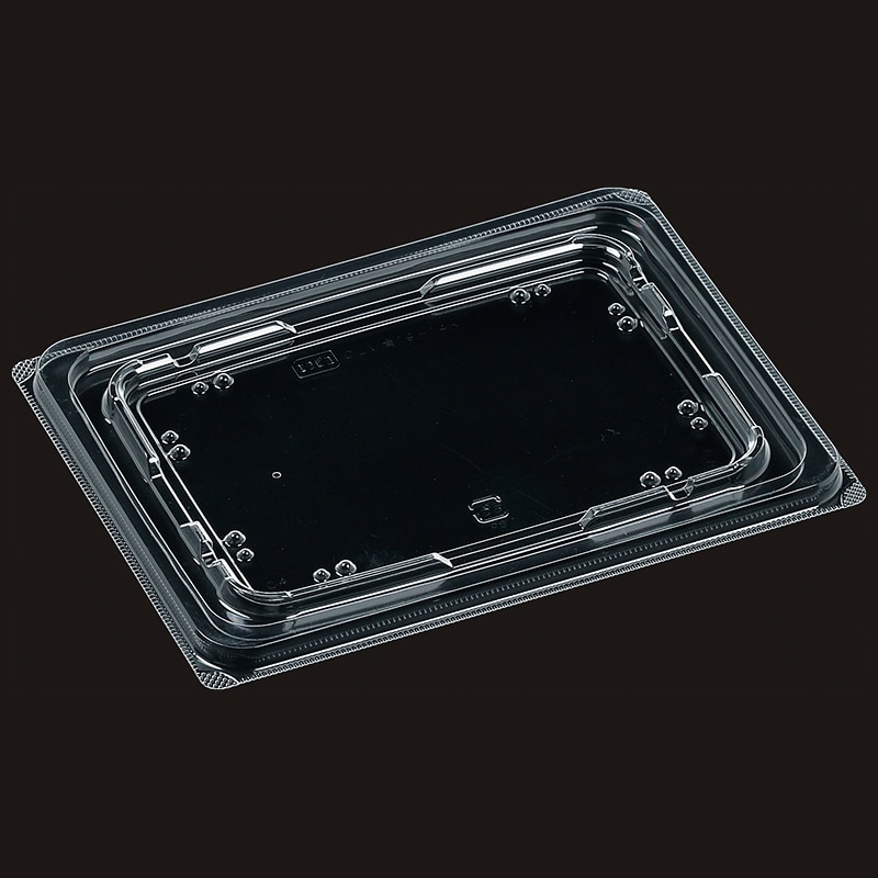 エフピコ 丼・お重容器 T-DLV角 19-14 内外篏合K蓋 穴有 50枚/袋