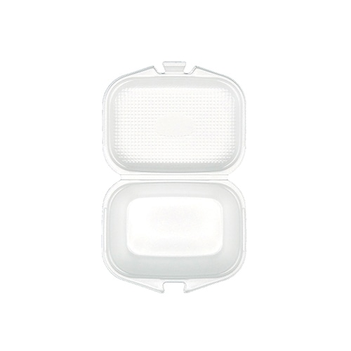 エフピコ テイクアウト弁当容器　DLVランチ 18-15 白 30枚/袋（ご注文単位16袋）【直送品】