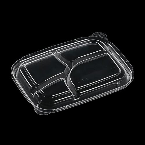 エフピコ 給食容器 耐熱透明蓋 A宅BEN-M20-15 50枚/袋（ご注文単位12袋）【直送品】