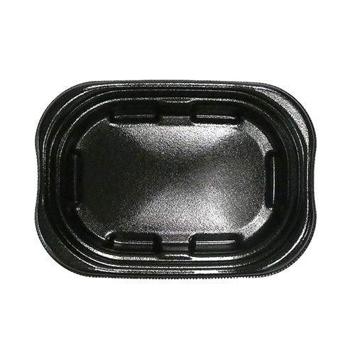 エフピコ 惣菜容器 MFP優デリ 本体 18-13(34) 黒W 50枚/袋(ご注文単位16袋)【直送品】