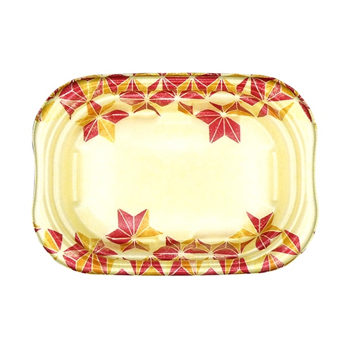 エフピコ 惣菜容器 MFP優デリ 本体 18-13(34) 和モダン赤 50枚/袋(ご注文単位16袋)【直送品】