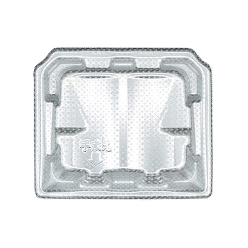 エフピコ 太巻き寿司容器　Sステ巻台　本体 18-15 メッシュ銀 50枚/袋（ご注文単位12袋）【直送品】