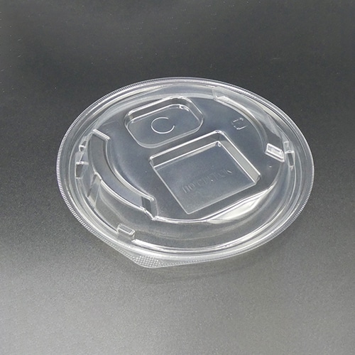 エフピコ 麺容器 ホット麺 内嵌合蓋 C字穴 薬味 T-ホット麺17 PP 50枚/袋(ご注文単位15袋)【直送品】