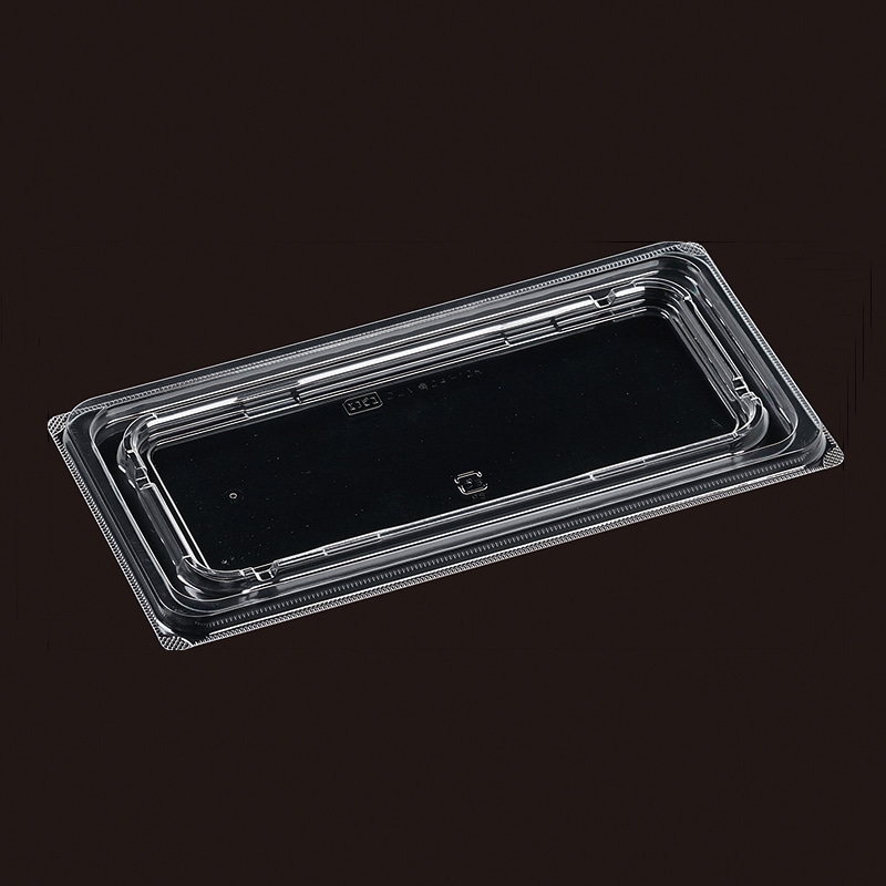 エフピコ 丼・お重容器 T-DLV角 24-12 内外嵌合K蓋 穴有 50枚/袋