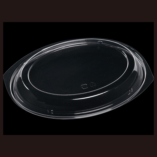 エフピコ プレート容器　ランチ　嵌合蓋 T-ESランチ70（V）OPS  50枚/袋（ご注文単位12袋）【直送品】