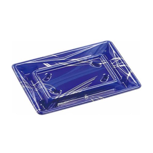 エフピコ 刺身容器 Sステージ 本体 18-13 かぜ音紺 50枚/袋（ご注文単位20袋）【直送品】