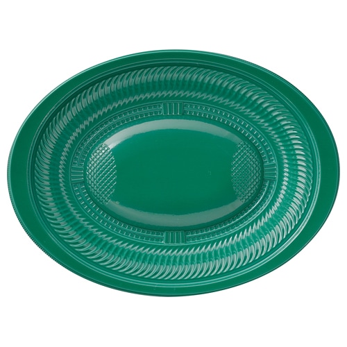 エフピコ プレート容器　MSD-ランチ　本体 70-A Dグリーン 50枚/袋（ご注文単位12袋）【直送品】