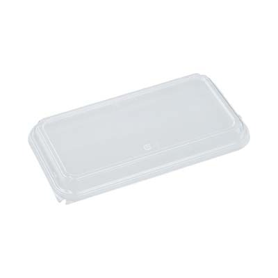 エフピコ オードブル容器　ティアラ角皿　外嵌合低蓋 Tティアラ角29-15L　OPS 透明 50枚/束（ご注文単位8束）【直送品】