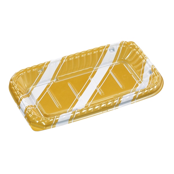エフピコ 惣菜容器　MSDティアラプレート　本体 26-15 スラン金 50個/袋（ご注文単位12袋）【直送品】