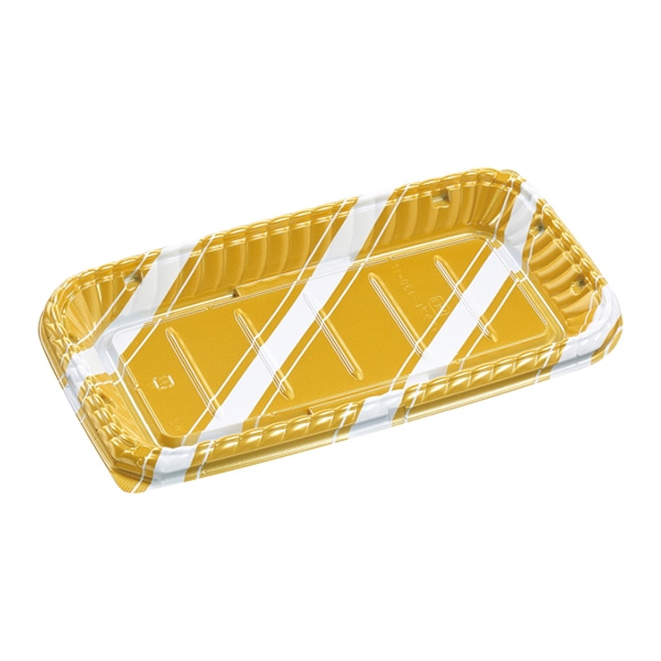 エフピコ 惣菜容器　MSDティアラプレート　本体 30-17 スラン金 50個/袋（ご注文単位8袋）【直送品】
