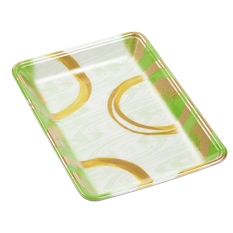 エフピコ 発泡トレー容器 FLB-A28-30 円熟緑 100枚/袋（ご注文単位9袋）【直送品】