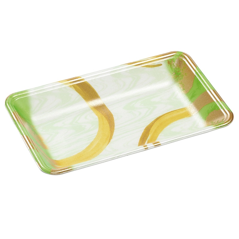 エフピコ 発泡トレー容器 FLB-Y15-33 円熟緑 100枚/袋（ご注文単位12袋）【直送品】