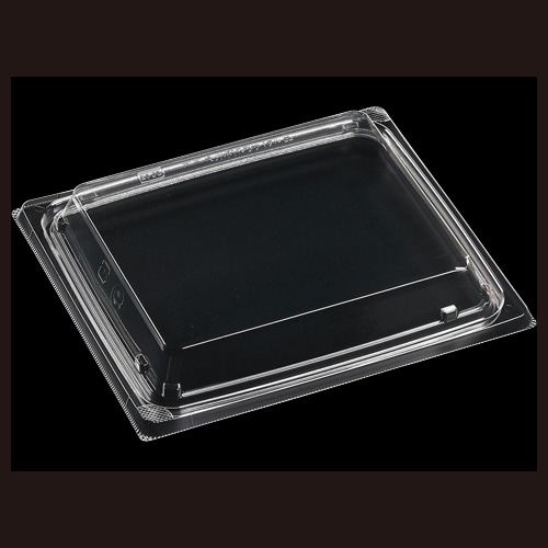 エフピコ 惣菜容器　MSDプレイン　内低R蓋APエコ Tプレイン20-17ST 透明 50枚/束（ご注文単位12束）【直送品】