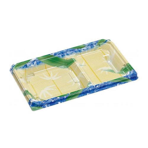 エフピコ 麺セット容器 新SBセット 26-15-1A 笹流れ青 50枚/袋（ご注文単位10袋）【直送品】