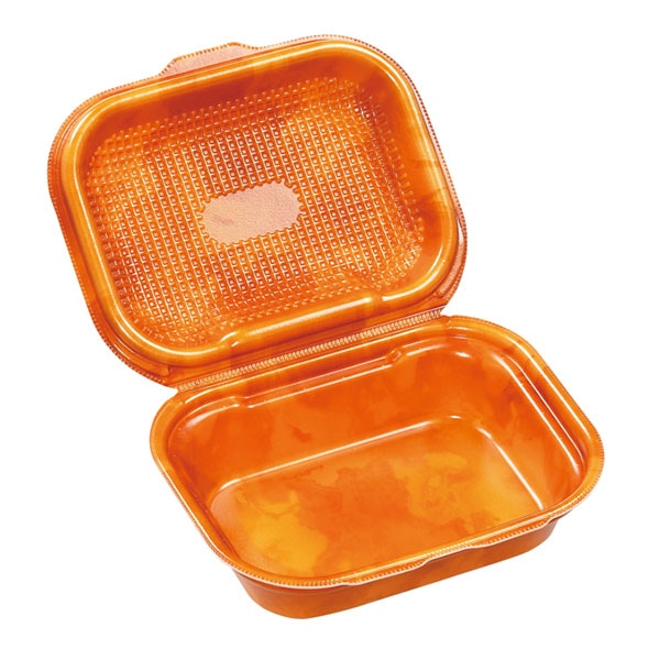 エフピコ 折蓋弁当容器　DLVボーノ 19-15 カフェORW 30個/袋（ご注文単位9袋）【直送品】