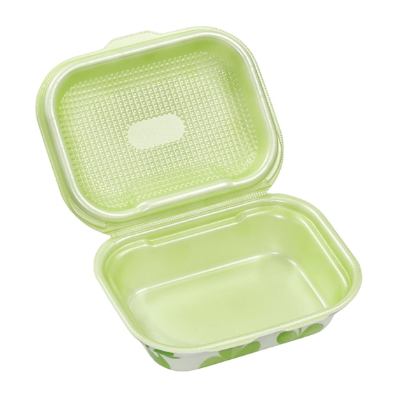 エフピコ 折蓋弁当容器　DLVボーノ 19-15 クローバー 30個/袋（ご注文単位9袋）【直送品】