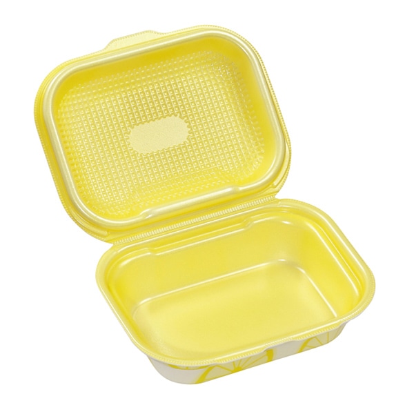 エフピコ 折蓋弁当容器　DLVボーノ 19-15 レモン 30個/袋（ご注文単位9袋）【直送品】