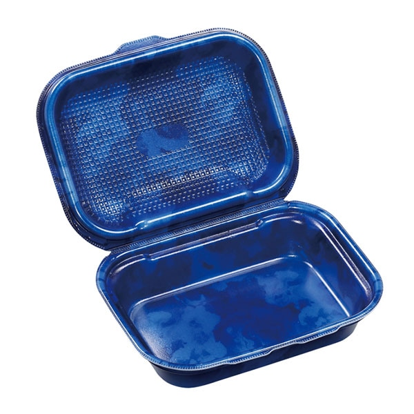 エフピコ 折蓋弁当容器　DLVボーノ 22-16 カフェブルーW 30個/袋（ご注文単位6袋）【直送品】