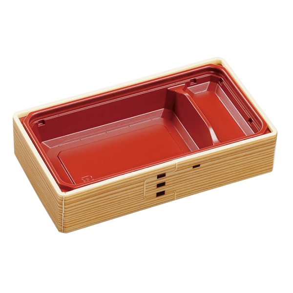 エフピコ 折箱弁当容器　WCU　本体 21-12-1（44） わっぱ 15個/袋（ご注文単位18袋）【直送品】