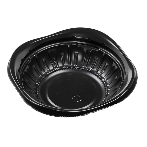 エフピコ 冷凍対応容器　FTデリボウル13（37）  耐寒黒 50枚/袋（ご注文単位30袋）【直送品】