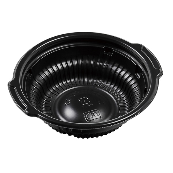 エフピコ 冷凍対応丼容器　FT-RG133  耐寒黒 50枚/袋（ご注文単位32袋）【直送品】