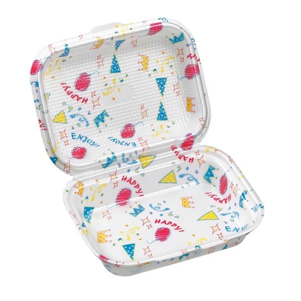 エフピコ 折蓋弁当容器 DLVボーノ 23-18 ジョイW 30個/袋(ご注文単位6袋)【直送品】