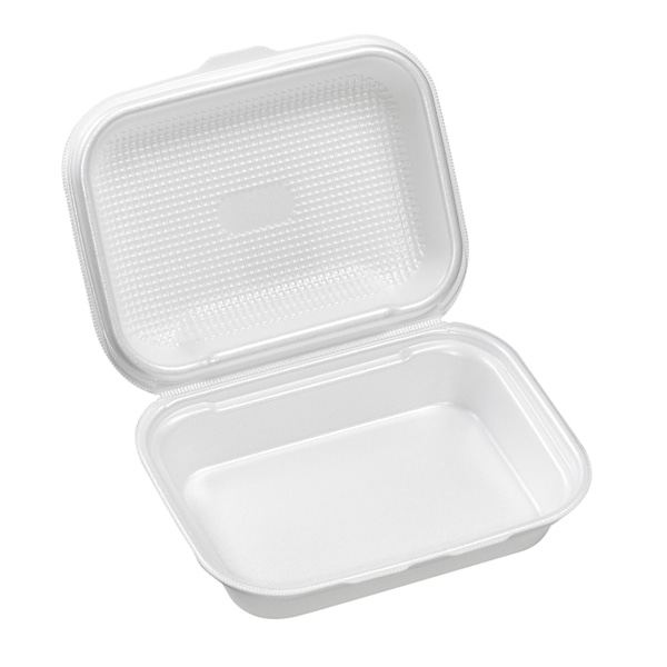 >エフピコ 折蓋弁当容器 DLVボーノ 23-18 白 30個/袋(ご注文単位6袋)【直送品】