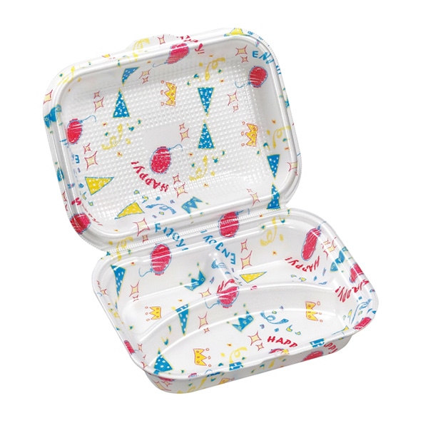 エフピコ 折蓋弁当容器　DLVボーノ 23-18-1 ジョイW 30個/袋（ご注文単位6袋）【直送品】