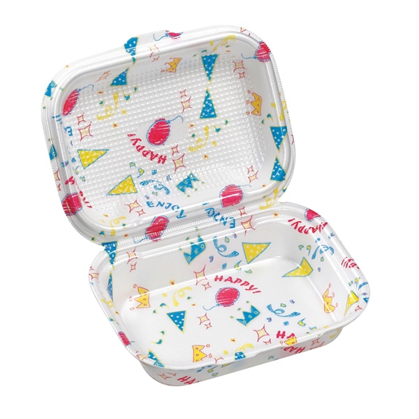 エフピコ 折蓋弁当容器 DLVボーノ 22-16 ジョイW 30個/袋(ご注文単位6袋)【直送品】