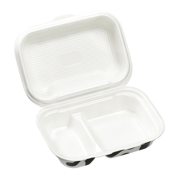 >エフピコ 折蓋弁当容器 DLVボーノ 23-16-1 カウ 30個/袋(ご注文単位6袋)【直送品】